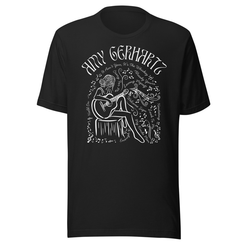 Amy Gerhartz Unisex t-shirt – M, Vintage Black