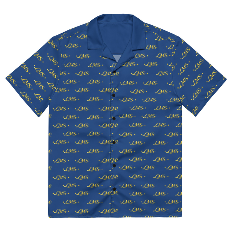 LMS Blue Button Down Shirt