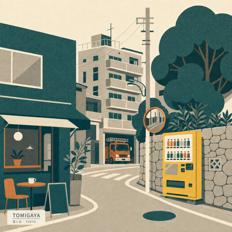 Tomigaya(富ヶ谷)のアートワーク