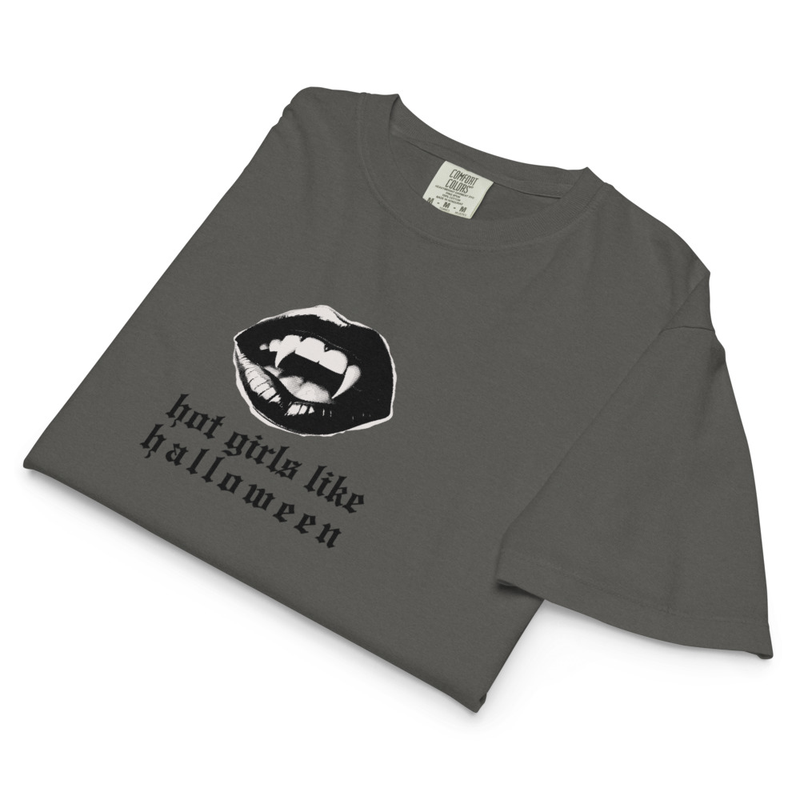 Hot Girls Love Halloween Boxy Tee