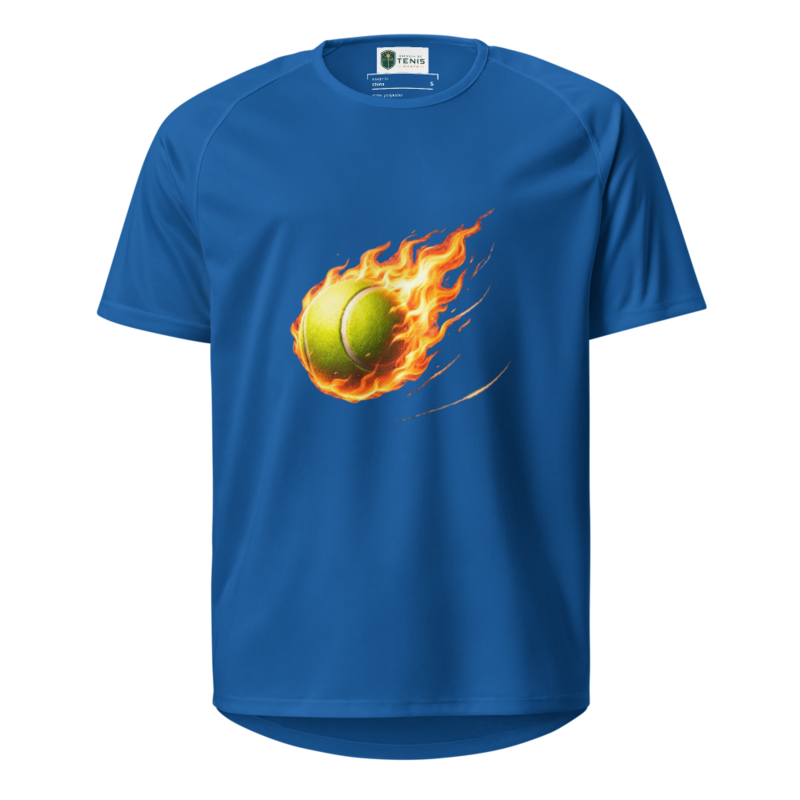 Playera Fireball | Escuela de Tenis Mante – XL, Royal Blue