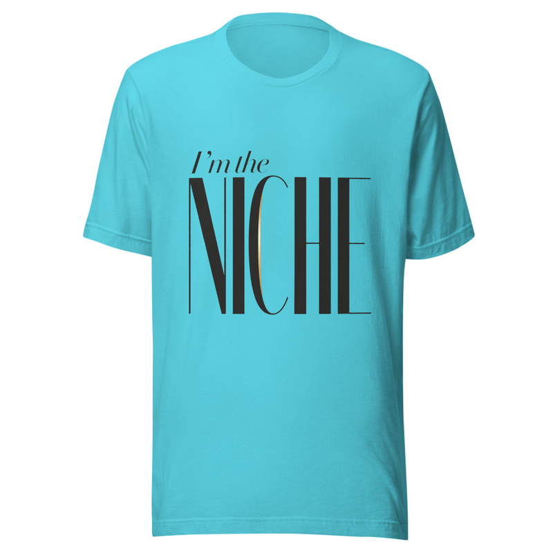 I'm the Niche - Light Tone – XS, Turquoise