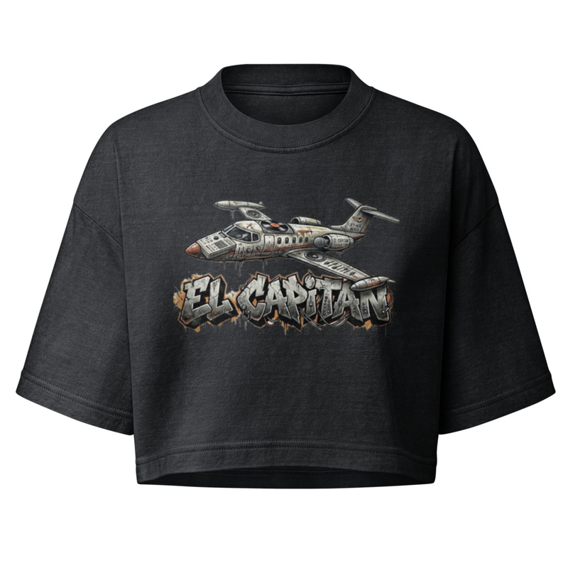 El Capitan Women's Garment Dyed Cropped Tee