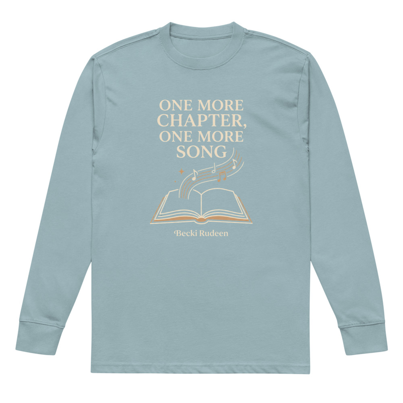 One More Chapter, One More Song Long Sleeve Tee — Dark
