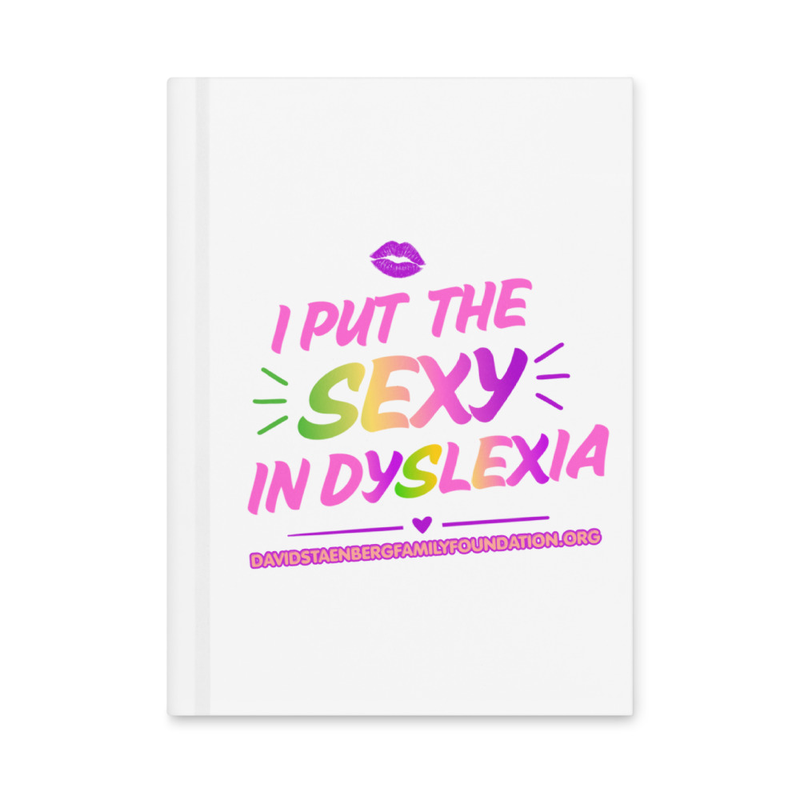 Hardcover journal matte | Dyslexia v1