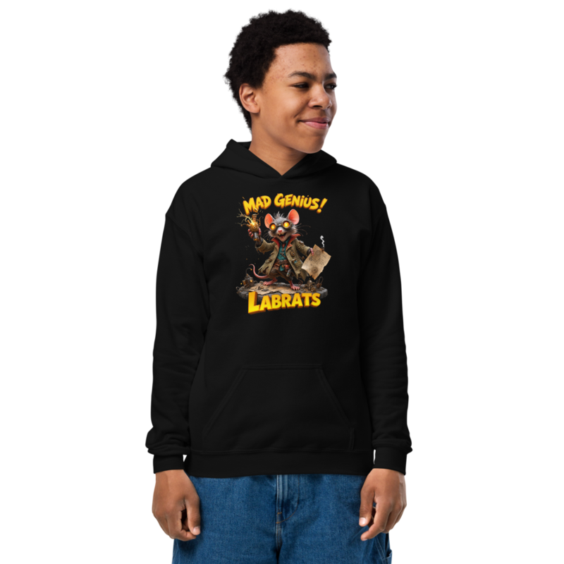 Dr Ignatius Crank Mad Genius Kids Hoodie