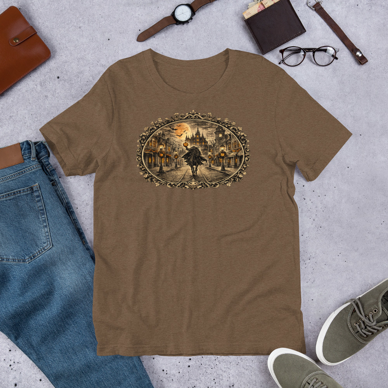 Vintage Headless Horseman Tee – 3XL, Heather Brown