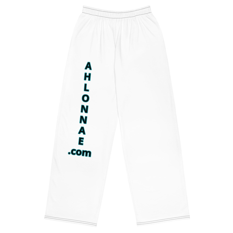 All-over print unisex wide-leg pants
