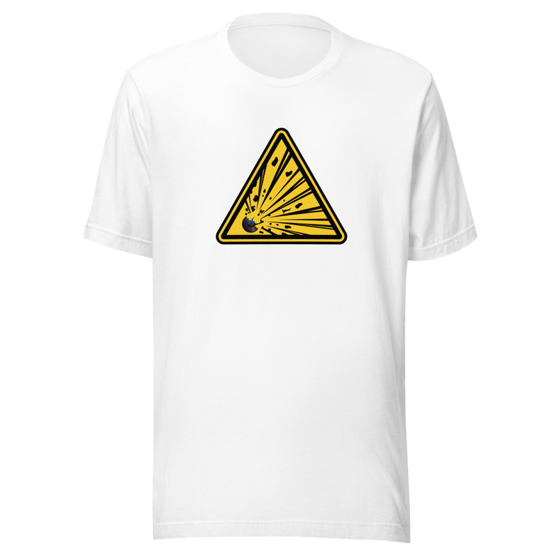 Vol.2 Explosive Materials White - Unisex t-shirt