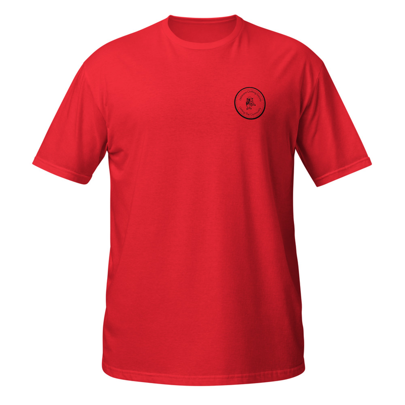 DE Clothing Society - Short-Sleeve Unisex T-Shirt – M, Red