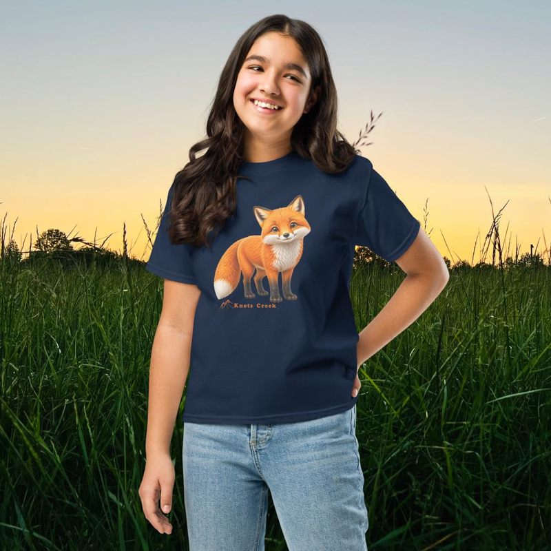 Youth Fox Tee - Cotton