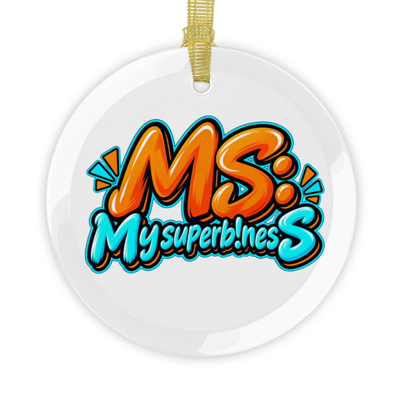 Mysuperb!nesS Glass Ornaments