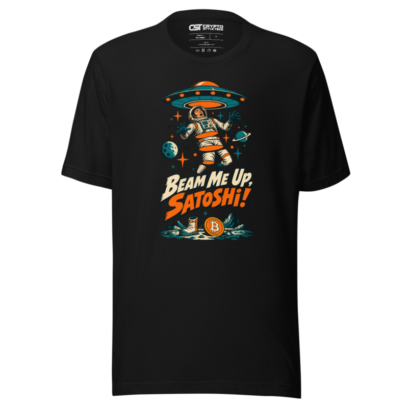 Beam Me Up, Satoshi! T Shirt