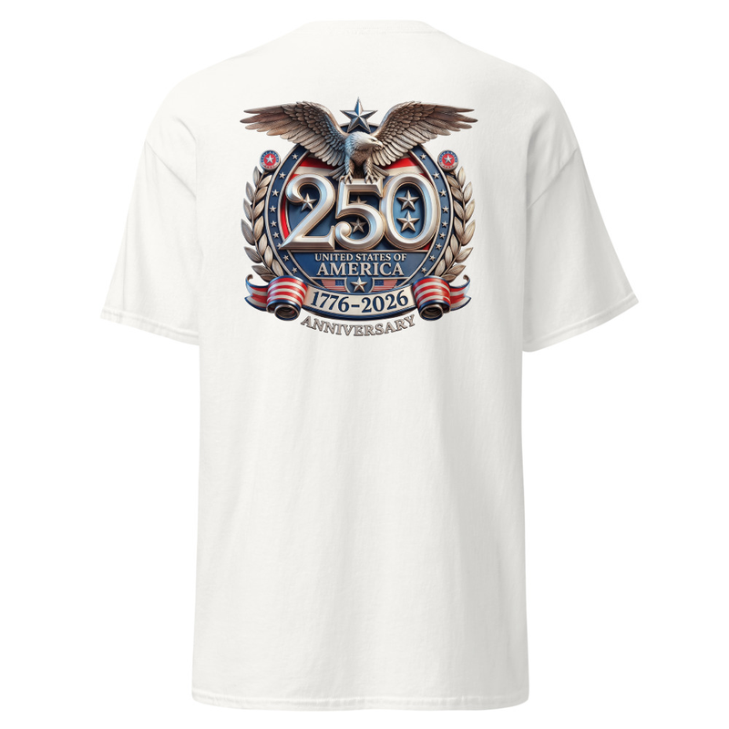 USA 250 | Embossed Freedom Classic tee