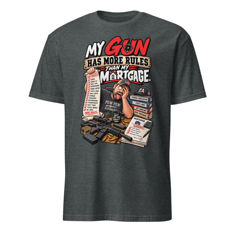 Gun Rules - Short-Sleeve Unisex T-Shirt