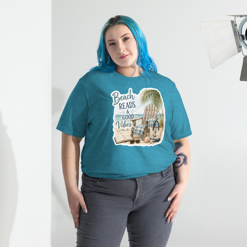 Beach Reads Short sleeve t-shirt