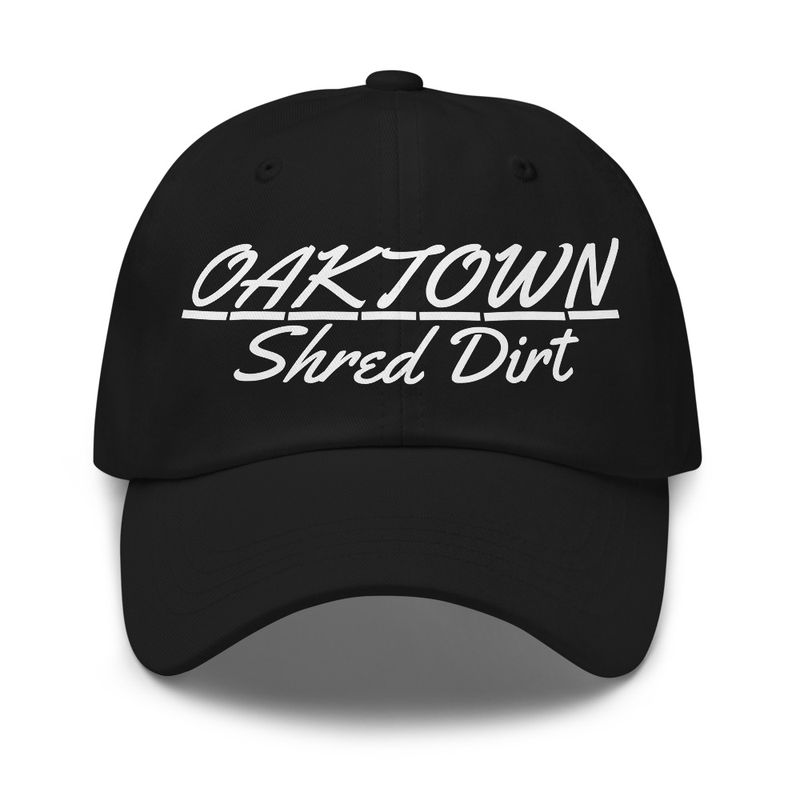 Dad Hat White Text