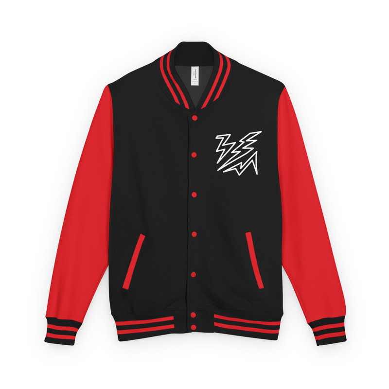 Heavyweight NXT ELECTRICITY letterman jacket