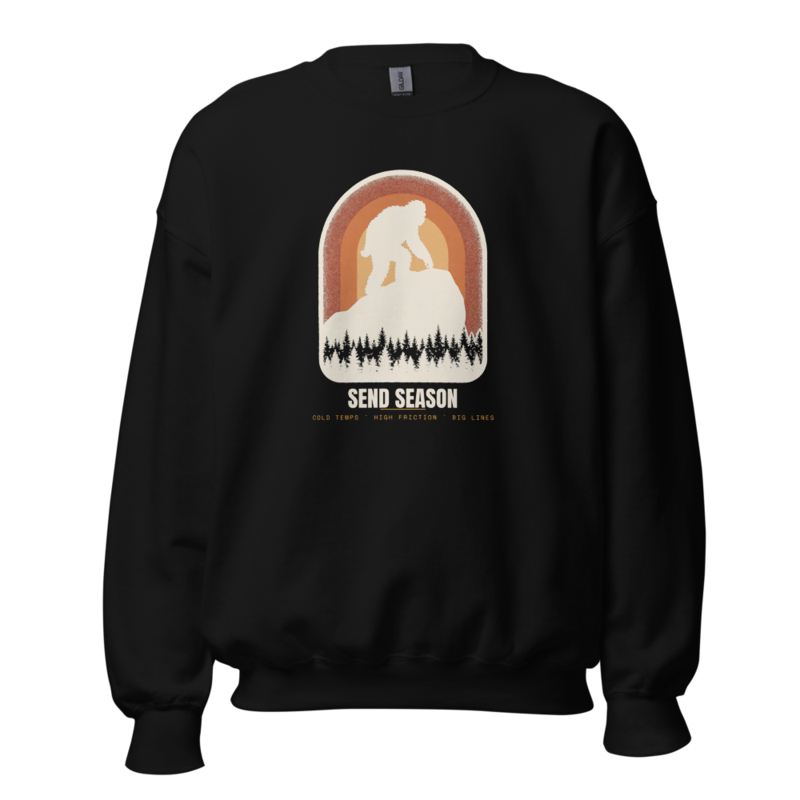 Send Season Crewneck mockup