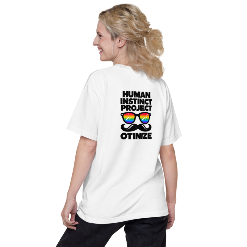 human instinct project tee（ホワイト）