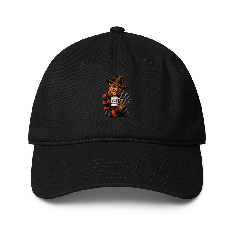 Coffee before Nightmares Low-profile baseball cap