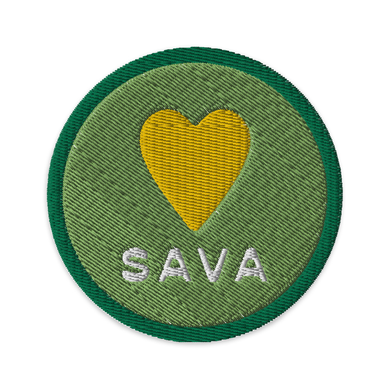 SAVA1 CIRCLE Embroidered patches