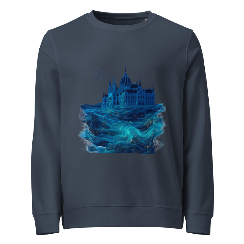 Unisex organikus pulóver – Duna Kollekció