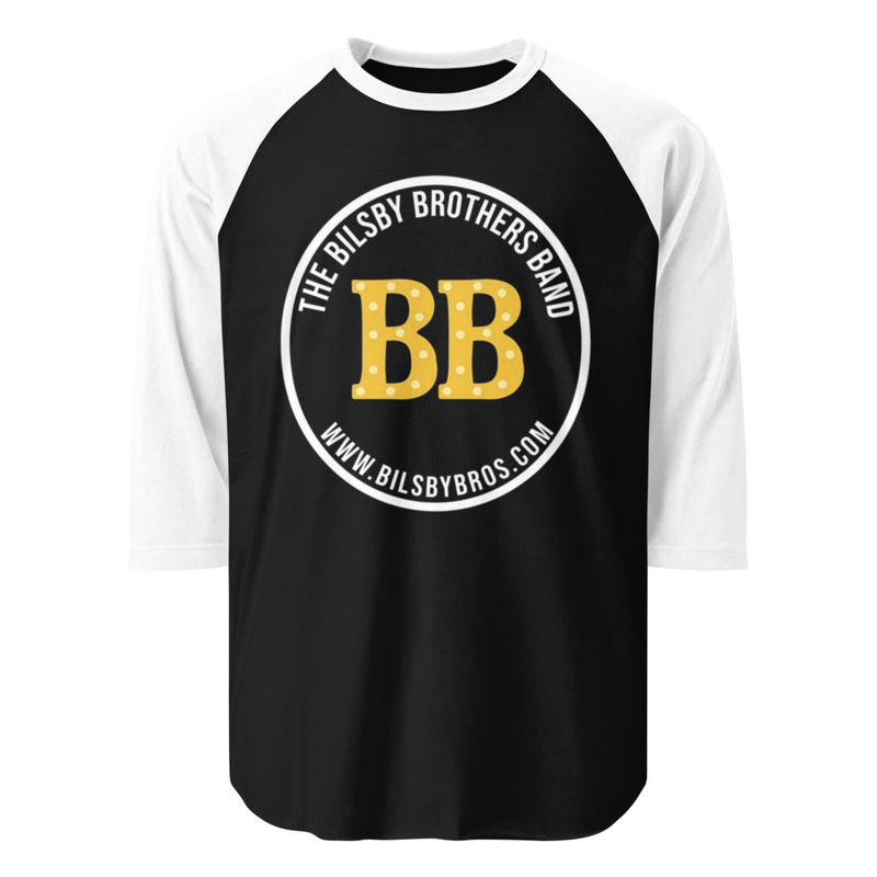 The Bilsby Brothers Band - 3/4 Sleeve Shirt - Black/White