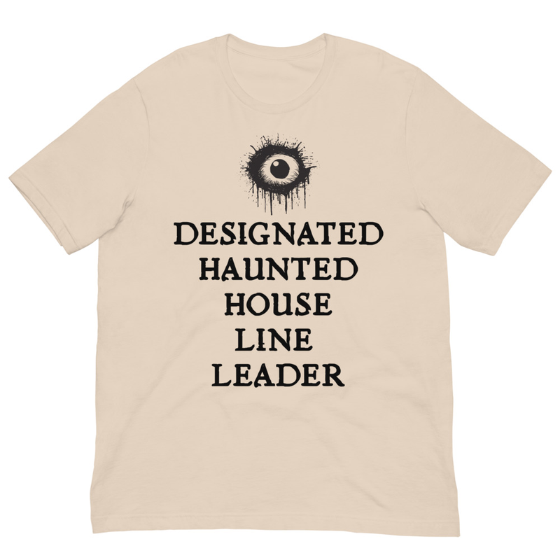Haunted House Line Leader Tee