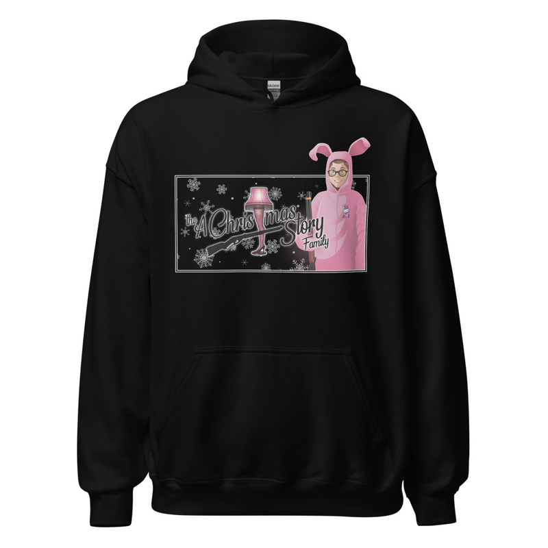 Pink Bunny Nostalgia Hoodie — Custom Made by: A Christmas Story Family™