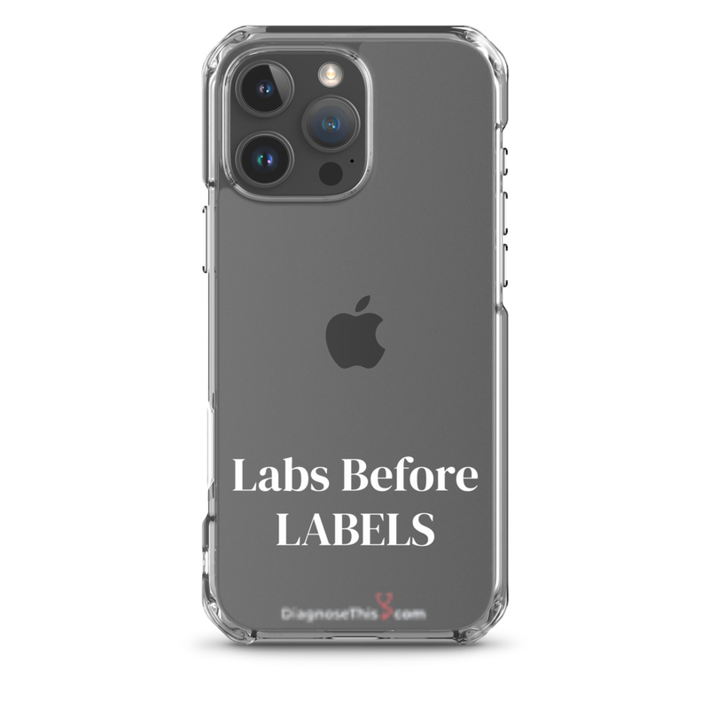 iPhone®  Labs before labels.  – iPhone 16 Pro Max
