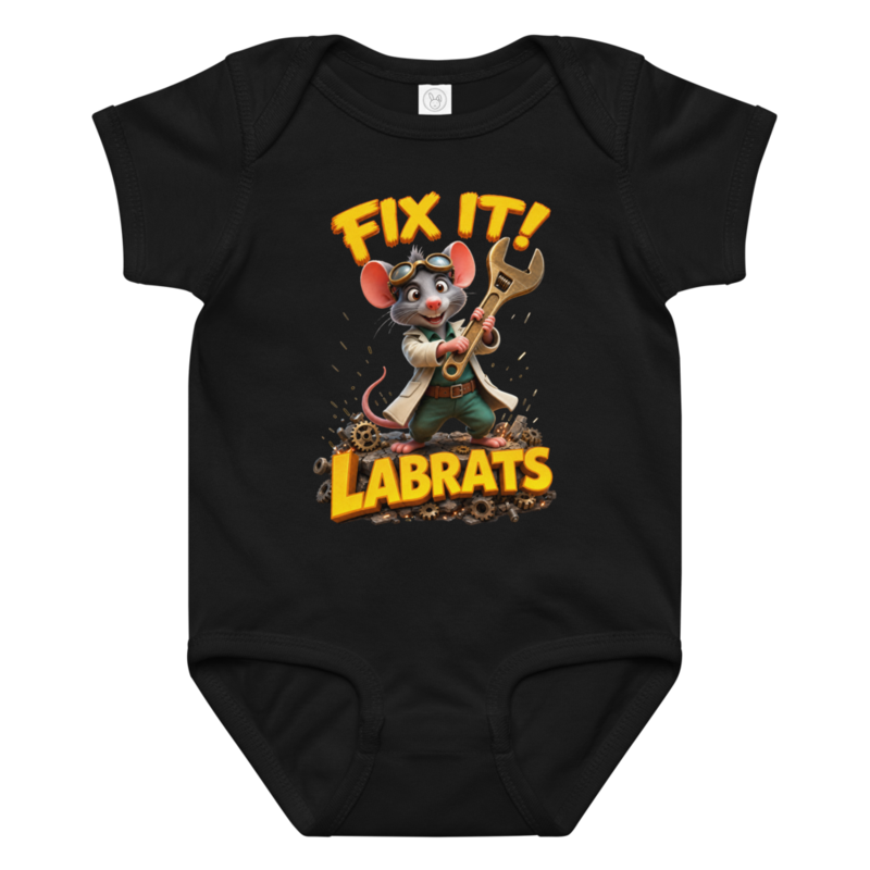 Sprocket Sparksqueak Fix It Baby Grow