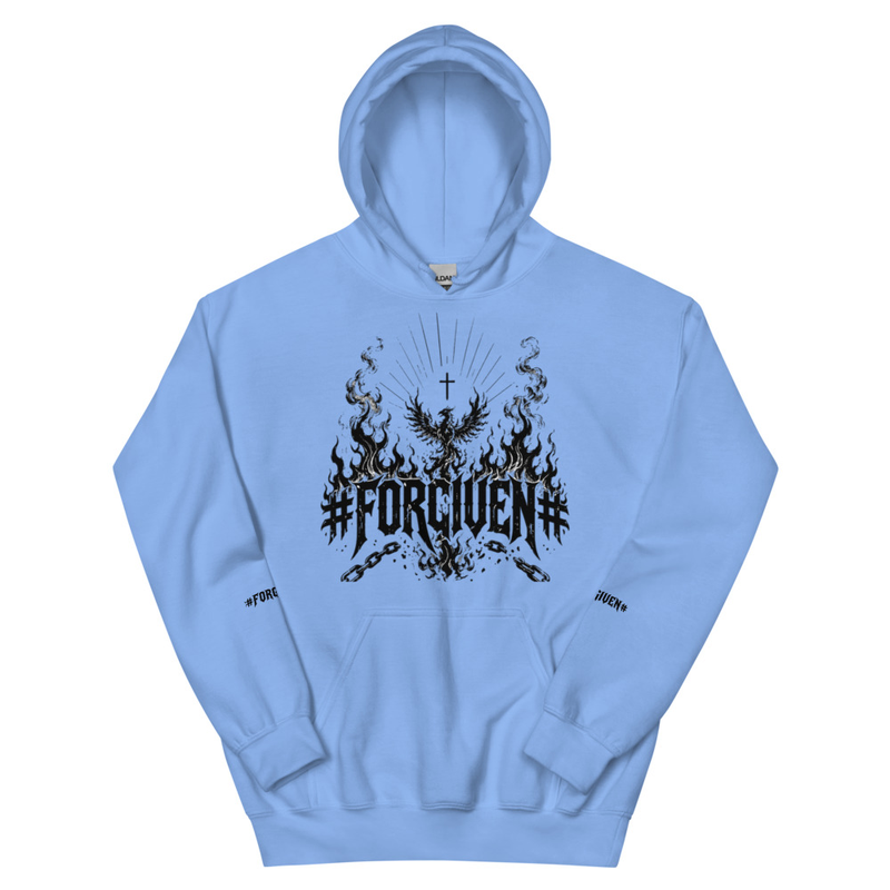 Unisex Distressed FORGIVEN Hoodie