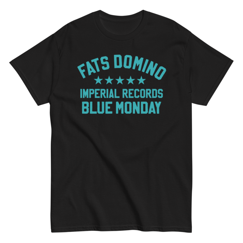 Camiseta Fats Domino Blue Monday