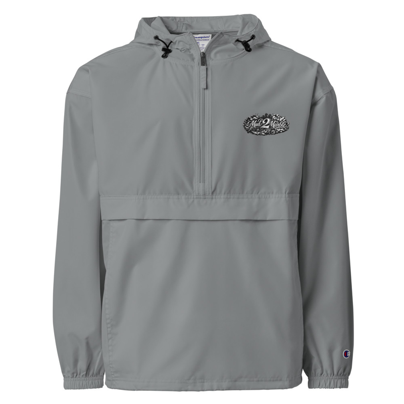 Mud2Marble Embroidered Champion Packable Jacket