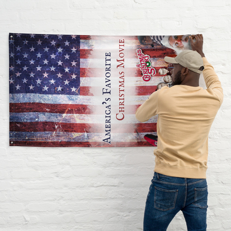 A Christmas Story Family™ Custom Made Flag | America’s Favorite Christmas Movie