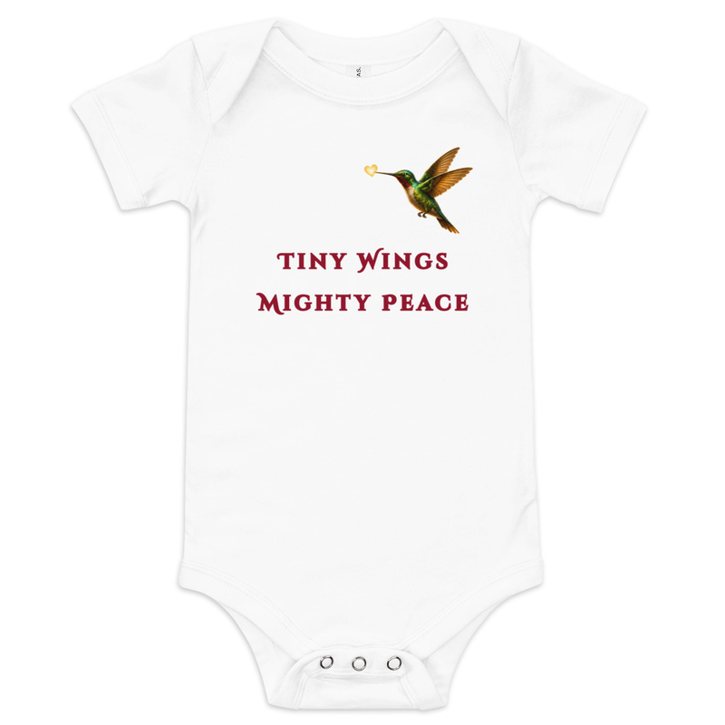 Baby short sleeve one piece – 3-6m, White