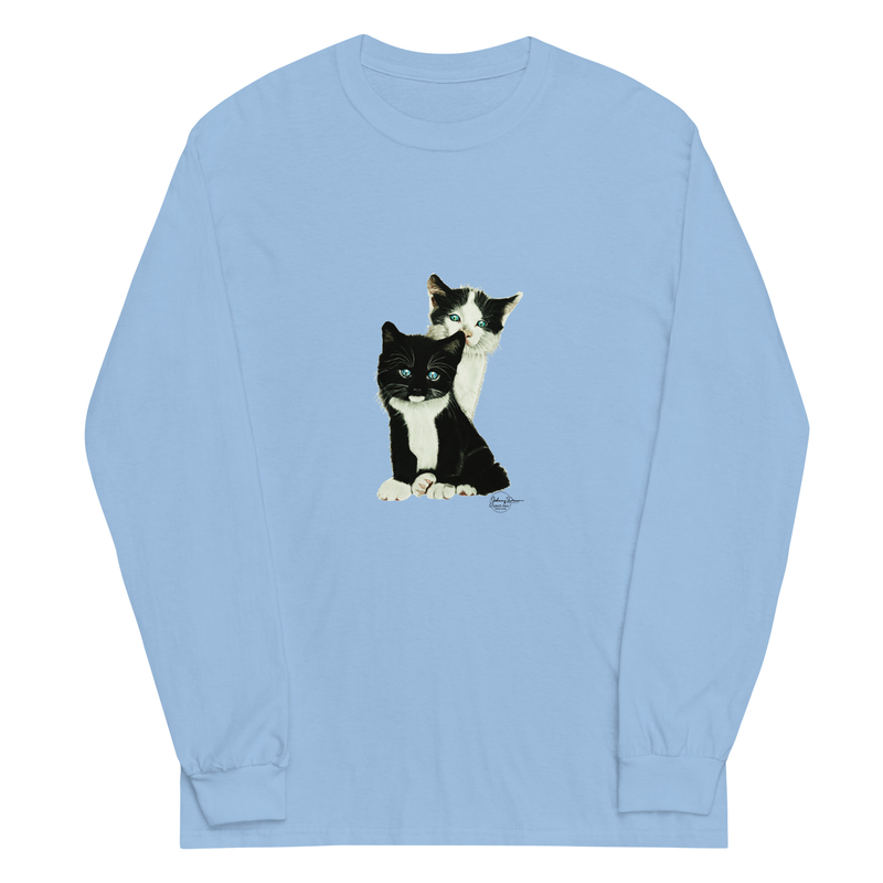 No Words Needed - Unisex Long Sleeve Shirt – XL, Light Blue