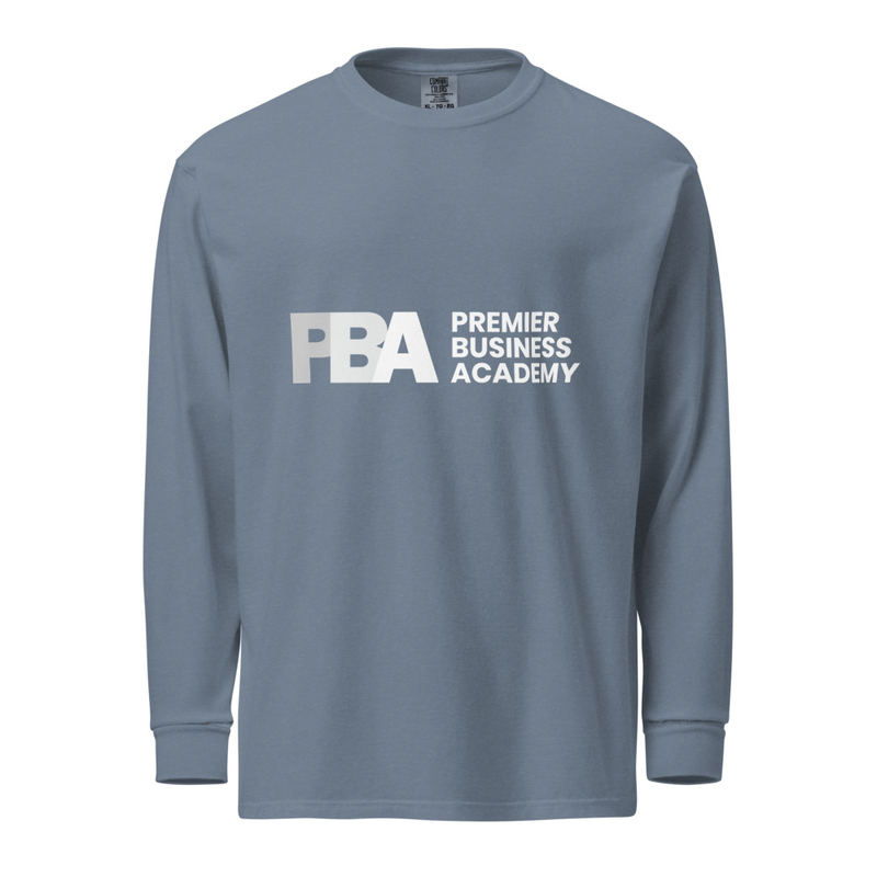 PBA Garment-Dyed Heavyweight Long Sleeve Shirt