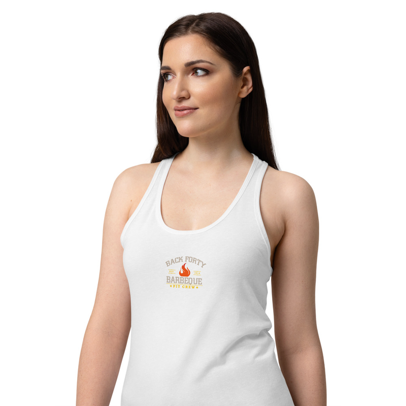 Women’s fitted racerback tank top