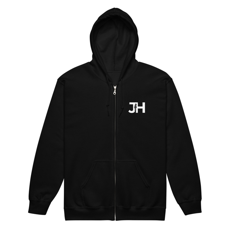 JH Logo Unisex heavy blend zip hoodie