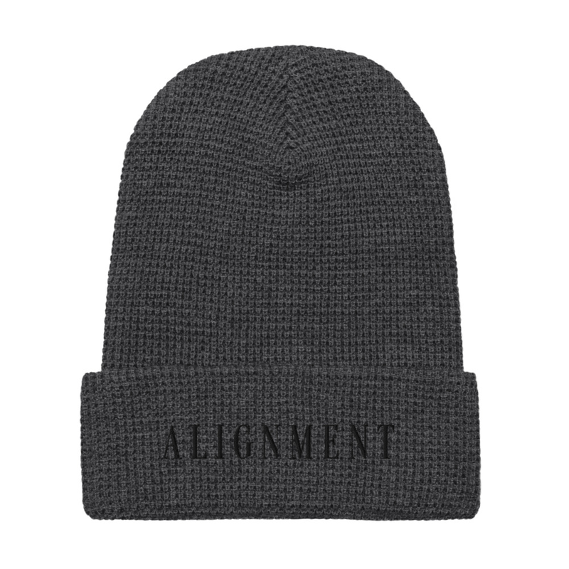 Alignment Collection | Soul Threads Embroidered Waffle Beanie
