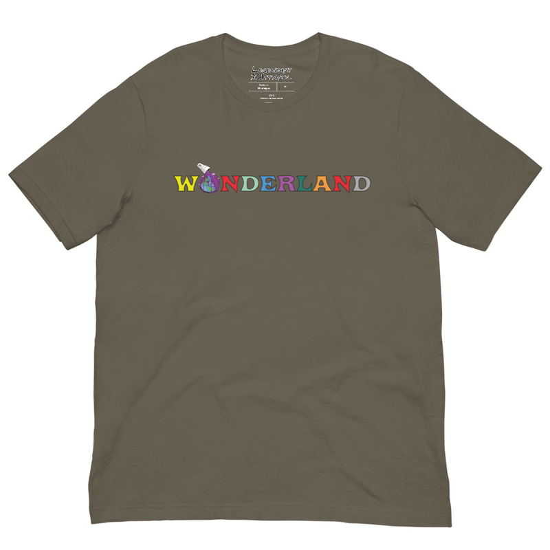 [ wonderLAnd ] tee – 4XL, Army