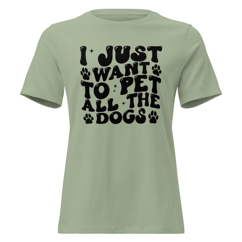 Women's Pet Dog Relaxed T-Shirt – view 3
