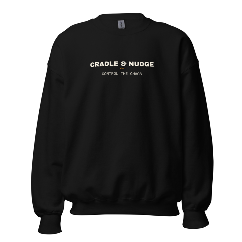 CRADLE & NUDGE Crewneck mockup
