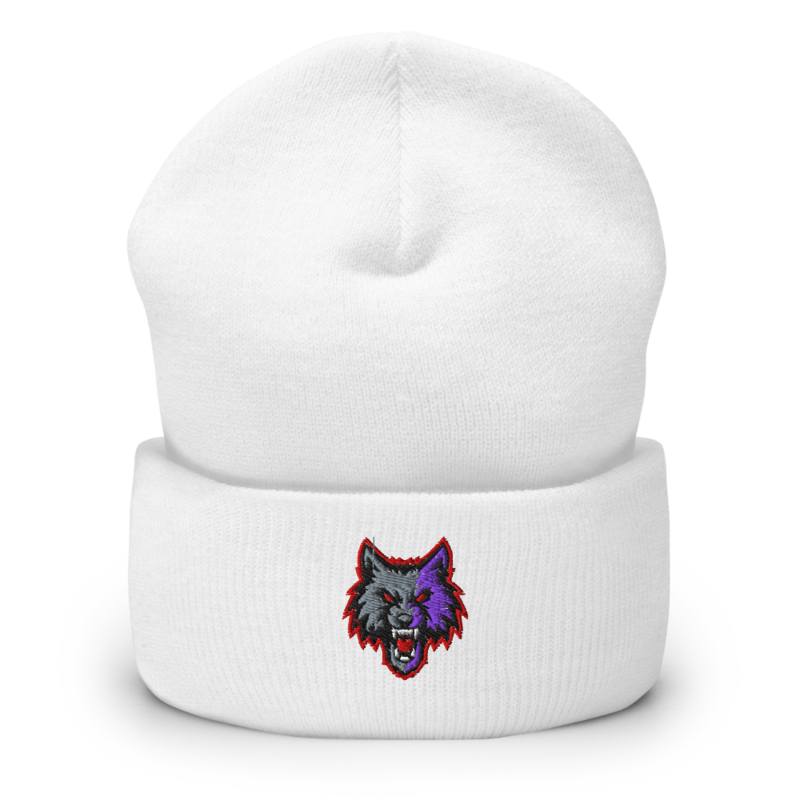 Northwest Nightwolves - Cuffed Beanie – One size, White