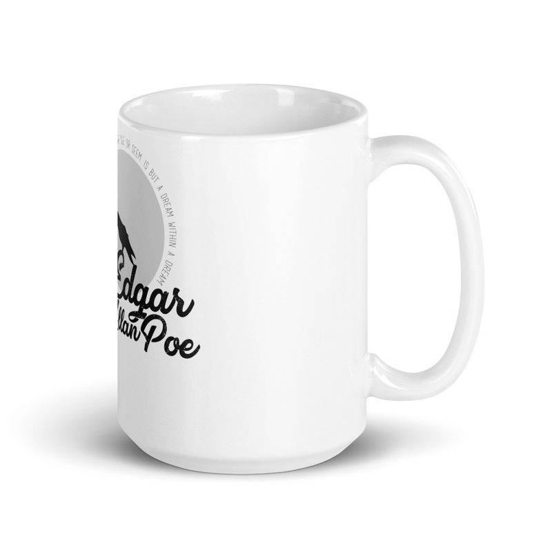 Edgar Allan Poe - Poetry Matters White glossy mug