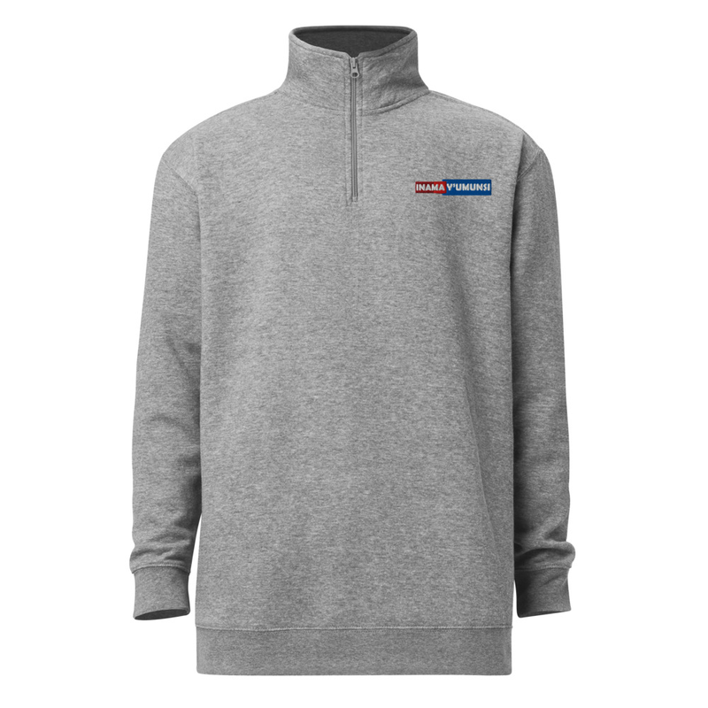 Unisex fleece pullover