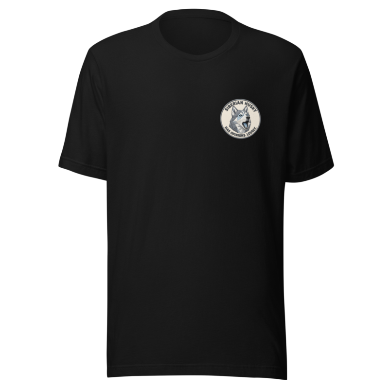 Has Opinions. Loudly. Husky Tee — Floof