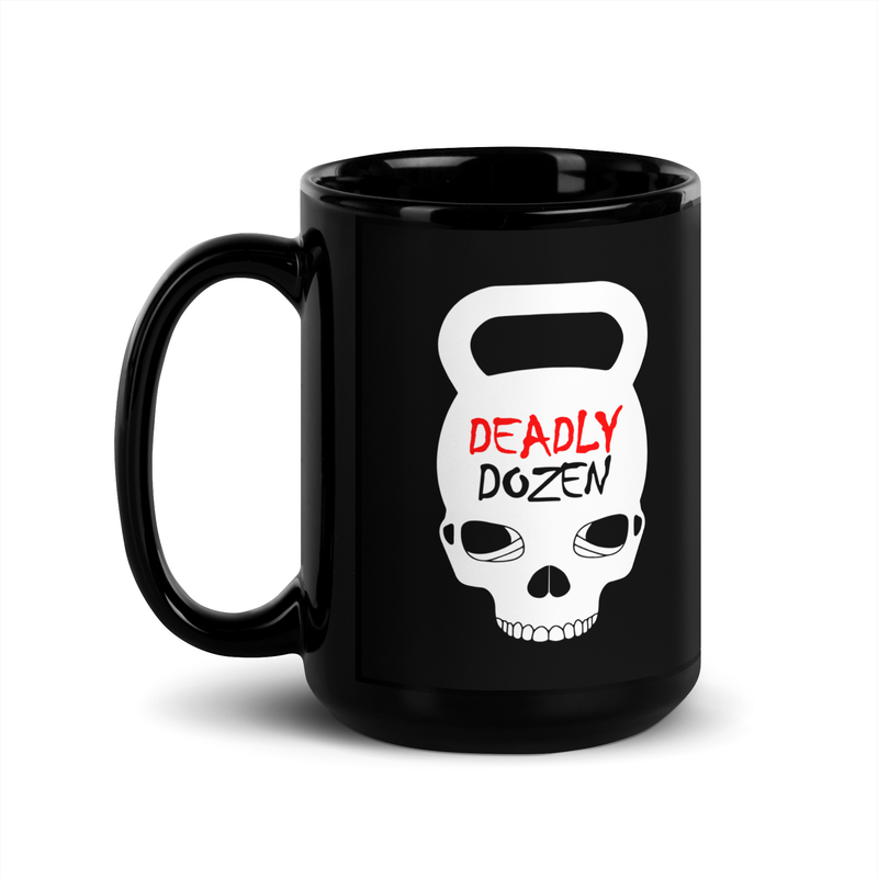 Caneca Preta Simple Mori, Preta